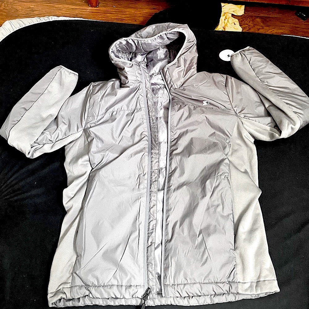 NWOT Original Silver Grey Starter Multipurpose Sport Jacket | medium - Picture 2 of 6